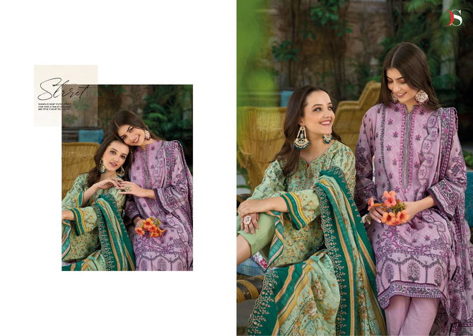 Bin Saeed lawn 4 by Deepsy Printed Suits Catalog